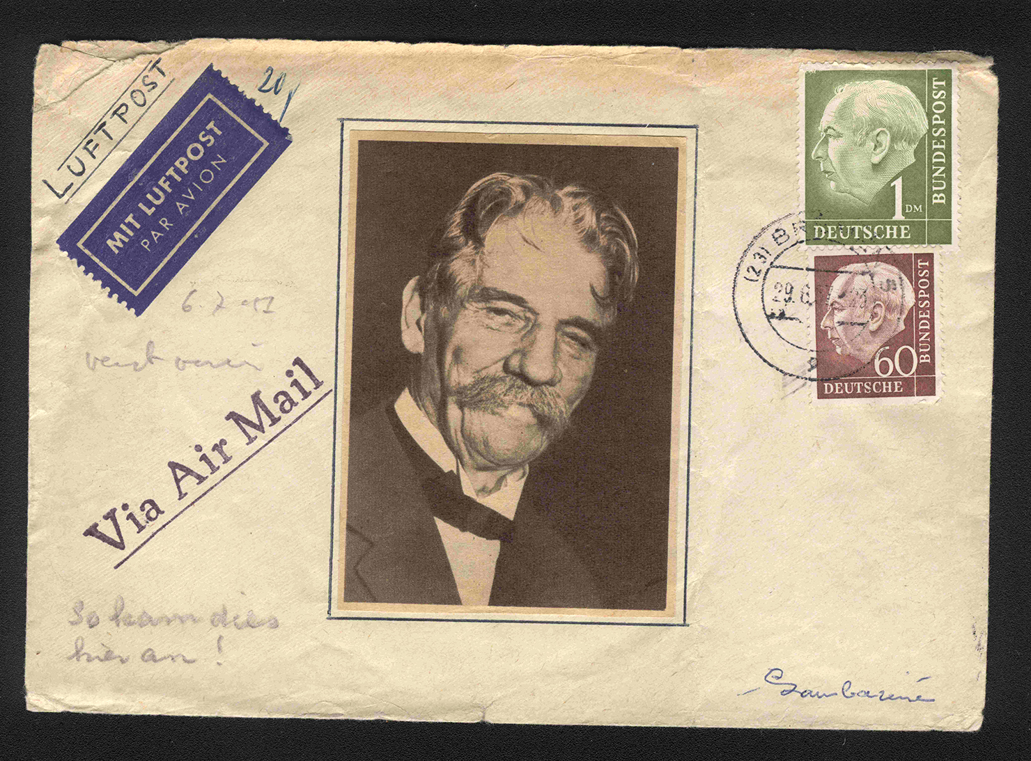 Briefmarken Albert Schweitzer
